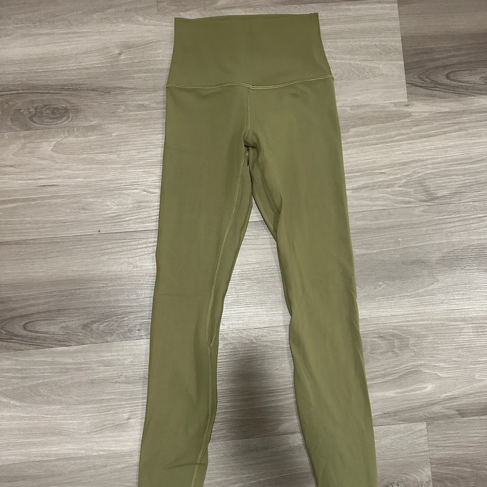 lululemon athletica Olive Green Leggings